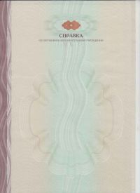 Академическая справка ВУЗ